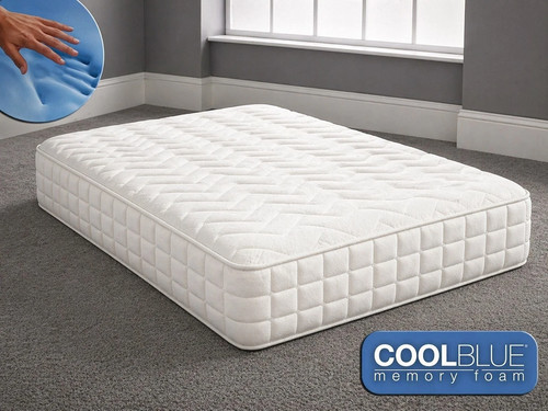 Cool blue memory foam - memory,