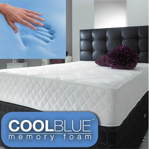 Cool blue memory foam spring - cool,