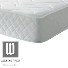NEW WHITE MEMORY FOAM & SPRING