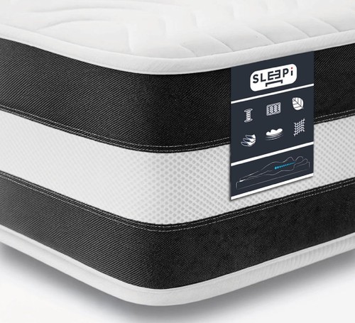 Luxe border hybrid mattress - 3d,